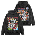 ADEL TAARABT VINTAGE HOODIE – שחור שטוף