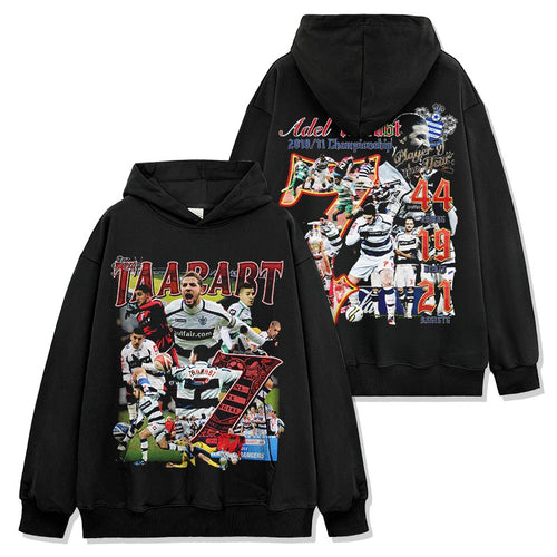 ADEL TAARABT VINTAGE HOODIE – שחור