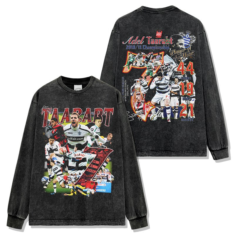 ADEL TAARABT LONG SLEEVE – שחור שטוף