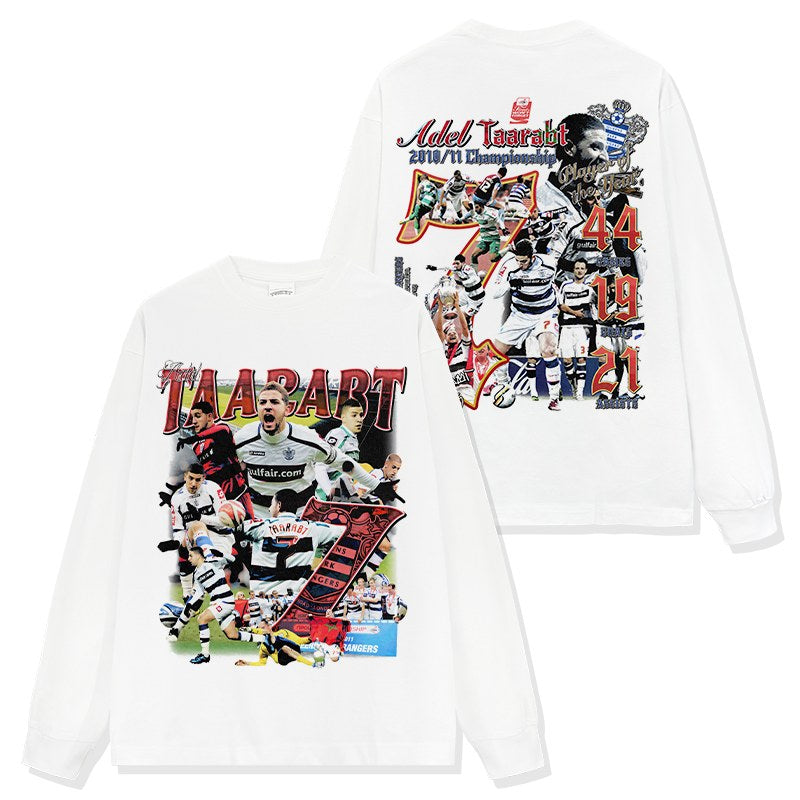 ADEL TAARABT LONG SLEEVE – לבן