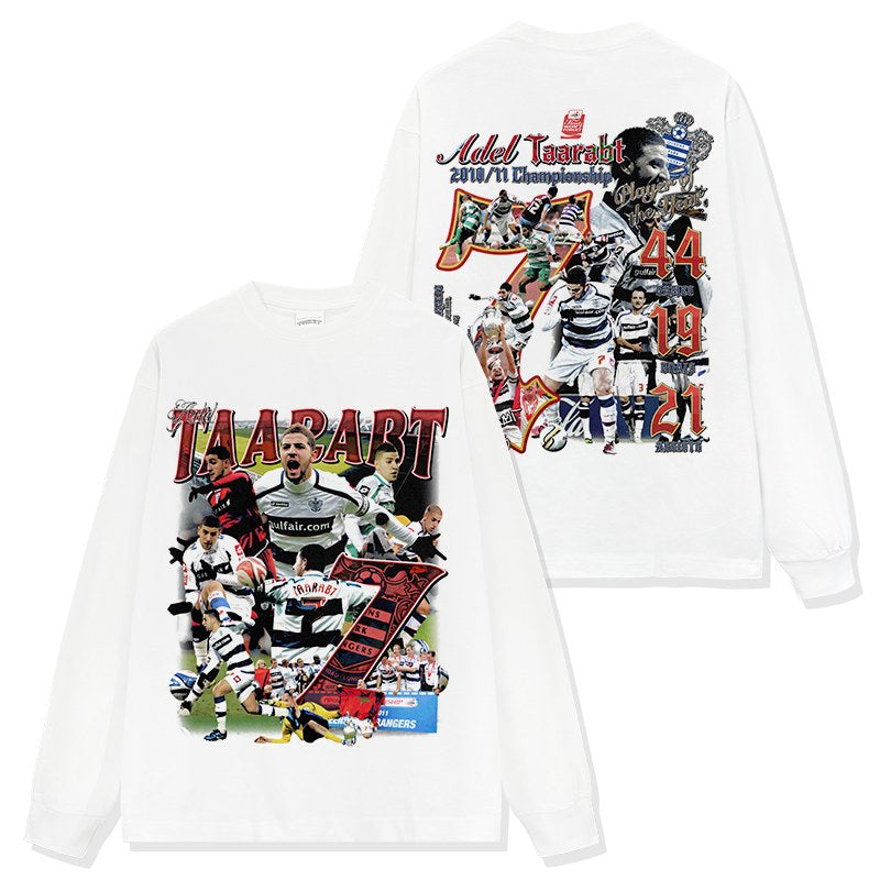 ADEL TAARABT LONG SLEEVE – לבן