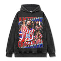 ANTOINE GRIEZMANN VINTAGE HOODIE – שחור שטוף