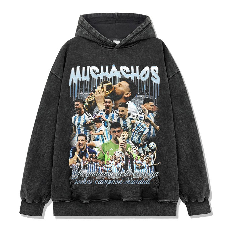 ARGENTINA VINTAGE HOODIE · GOLDEN BOOT