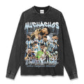 ARGENTINA LONG SLEEVE – שחור שטוף