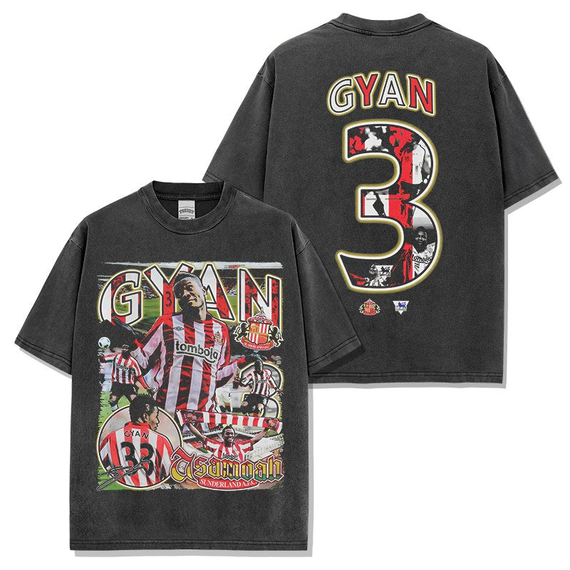 ASAMOAH GYAN VINTAGE TEE · GOLDEN BOOT