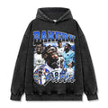 BAKERY JATTA VINTAGE HOODIE – שחור שטוף