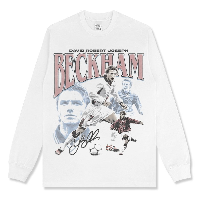 BECKHAM LONG SLEEVE – לבן