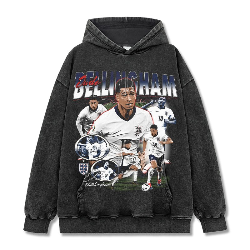 BELLINGHAM VINTAGE HOODIE – שחור שטוף