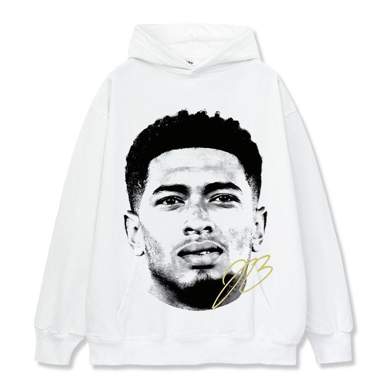 BELLINGHAM VINTAGE HOODIE – לבן
