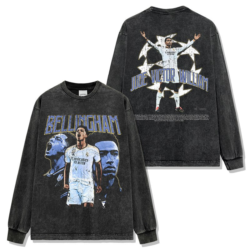 BELLINGHAM LONG SLEEVE – שחור שטוף
