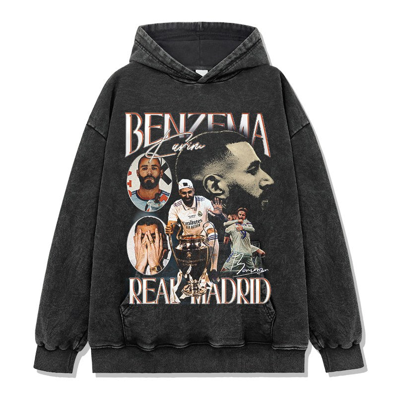 BENZEMA VINTAGE HOODIE · LAST MINUTE