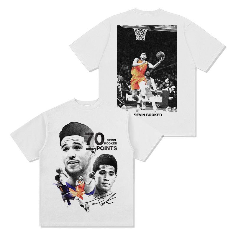 DEVIN BOOKER VINTAGE TEE · CROSSOVER