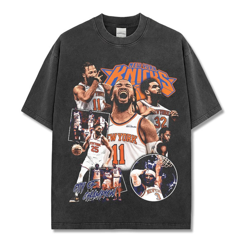 JALEN BRUNSON VINTAGE TEE · PRIME