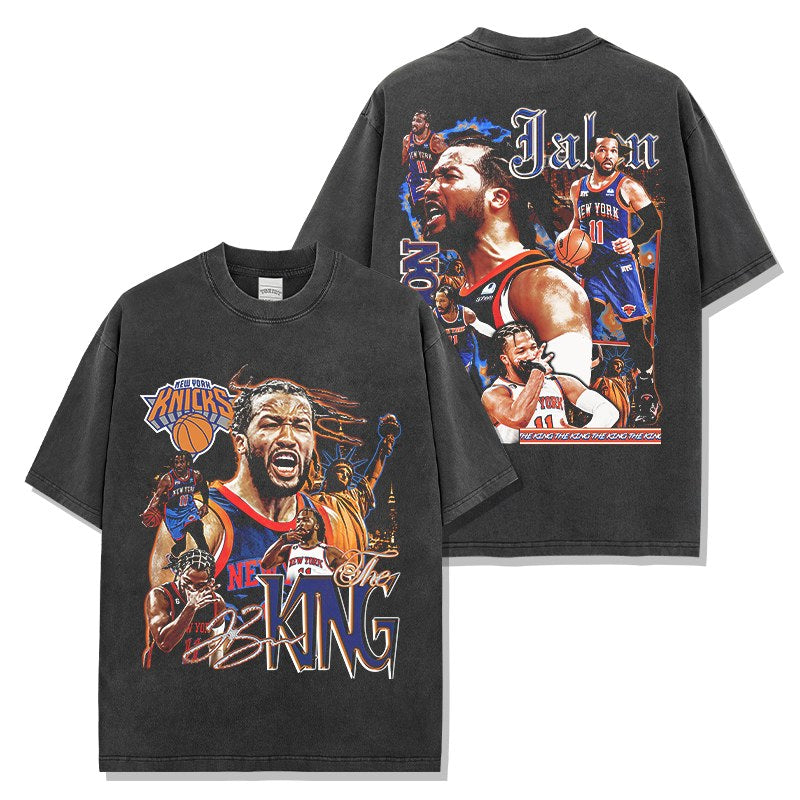 JALEN BRUNSON VINTAGE TEE · SHOWTIME