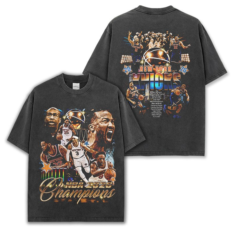 JALEN BRUNSON VINTAGE TEE · CROSSOVER