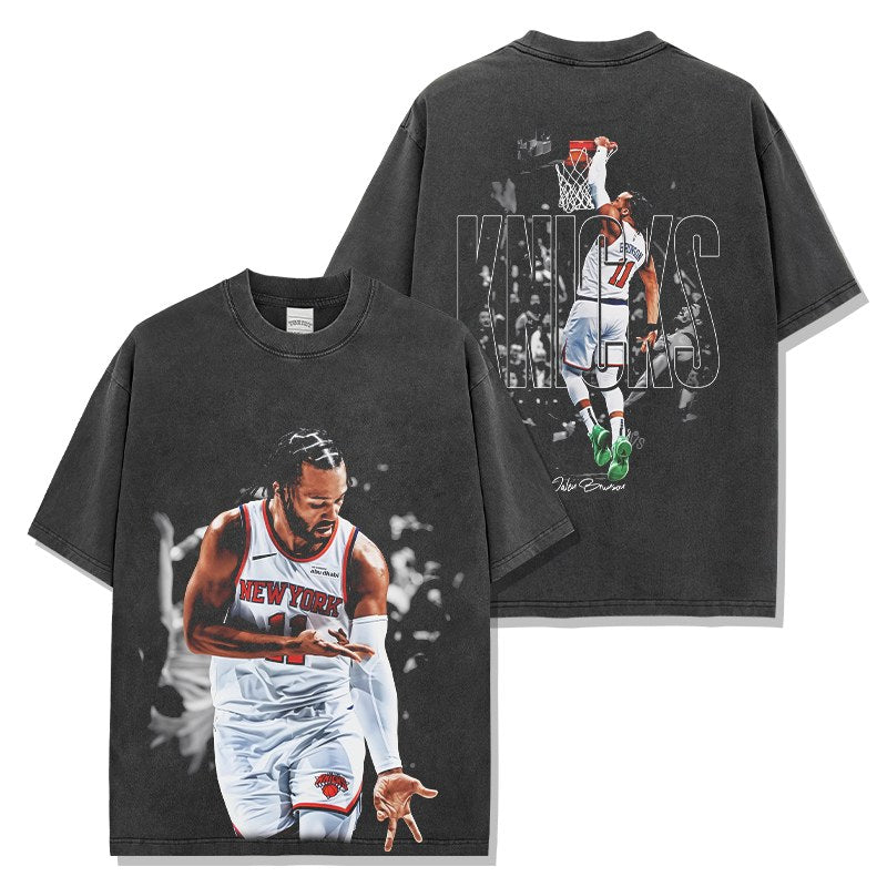 JALEN BRUNSON VINTAGE TEE · ICON