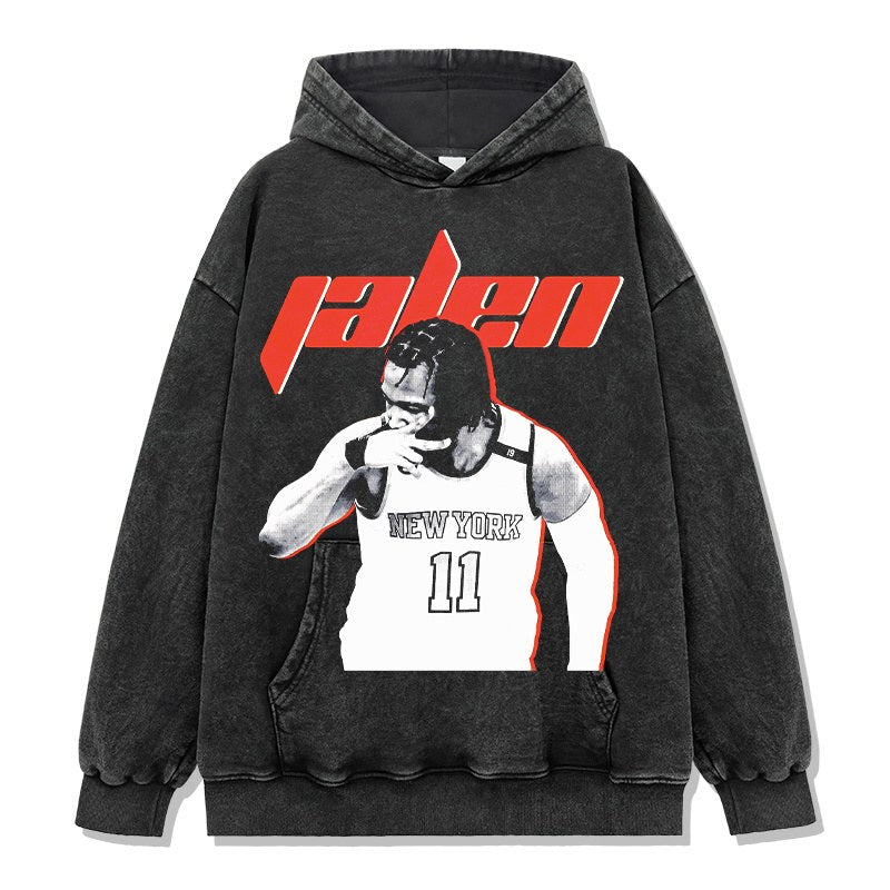 JALEN BRUNSON VINTAGE HOODIE · FAST BREAK
