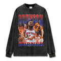 JALEN BRUNSON LONG SLEEVE – שחור שטוף