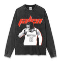 JALEN BRUNSON LONG SLEEVE – שחור שטוף