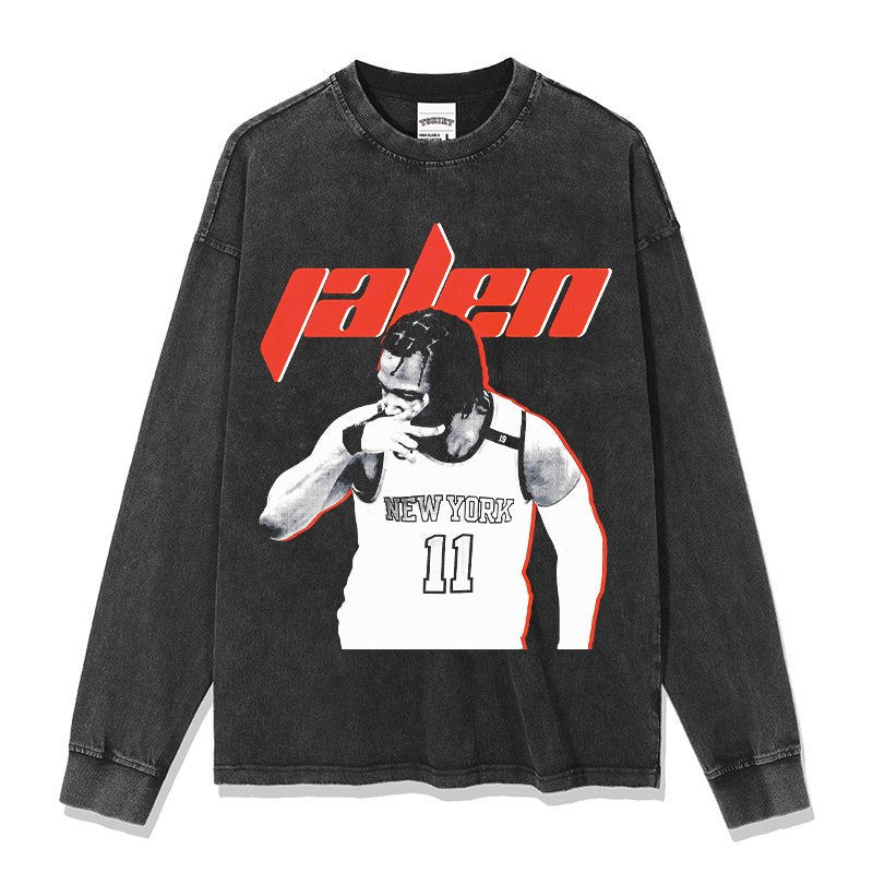 JALEN BRUNSON LONG SLEEVE · FAST BREAK
