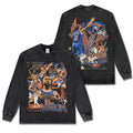 JALEN BRUNSON LONG SLEEVE – שחור שטוף