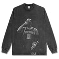 JALEN BRUNSON LONG SLEEVE – שחור שטוף