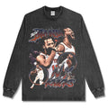 JALEN BRUNSON LONG SLEEVE – שחור שטוף