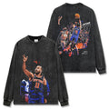 JALEN BRUNSON LONG SLEEVE – שחור שטוף