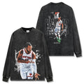JALEN BRUNSON LONG SLEEVE – שחור שטוף