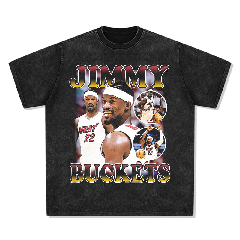 JIMMY BUTLER VINTAGE TEE · CLUTCH