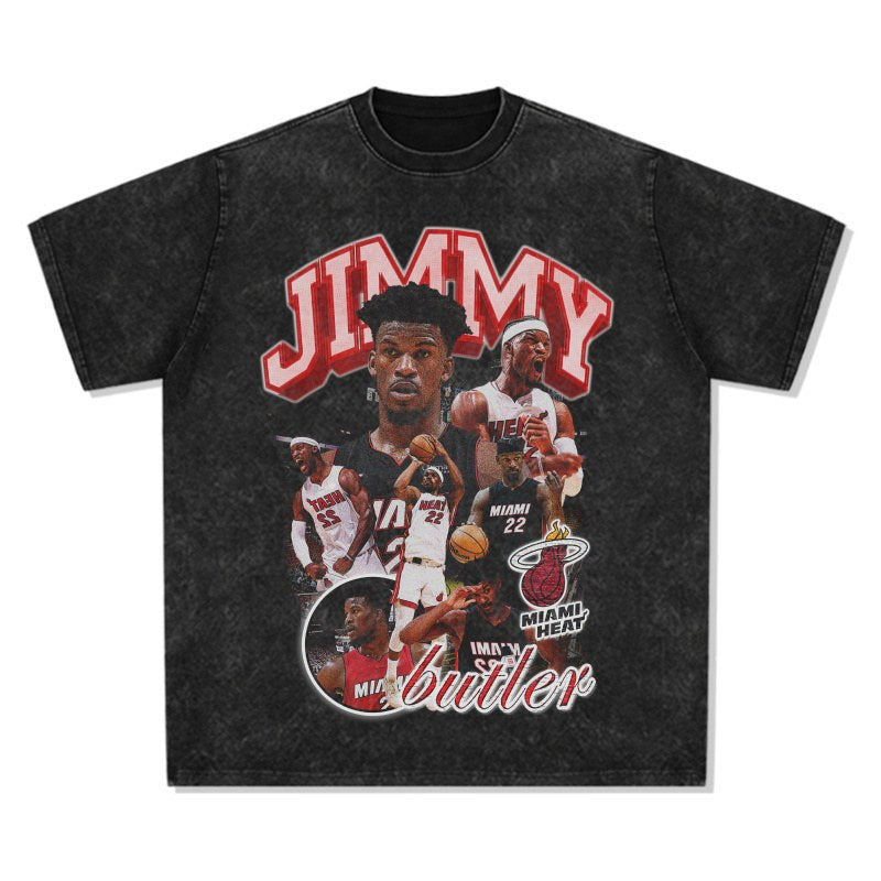 JIMMY BUTLER VINTAGE TEE · LEGEND