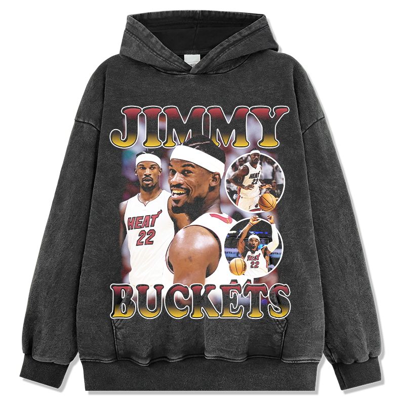JIMMY BUTLER VINTAGE HOODIE · CLUTCH