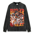 JIMMY BUTLER LONG SLEEVE – שחור שטוף
