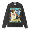 CARMELO ANTHONY LONG SLEEVE – שחור שטוף