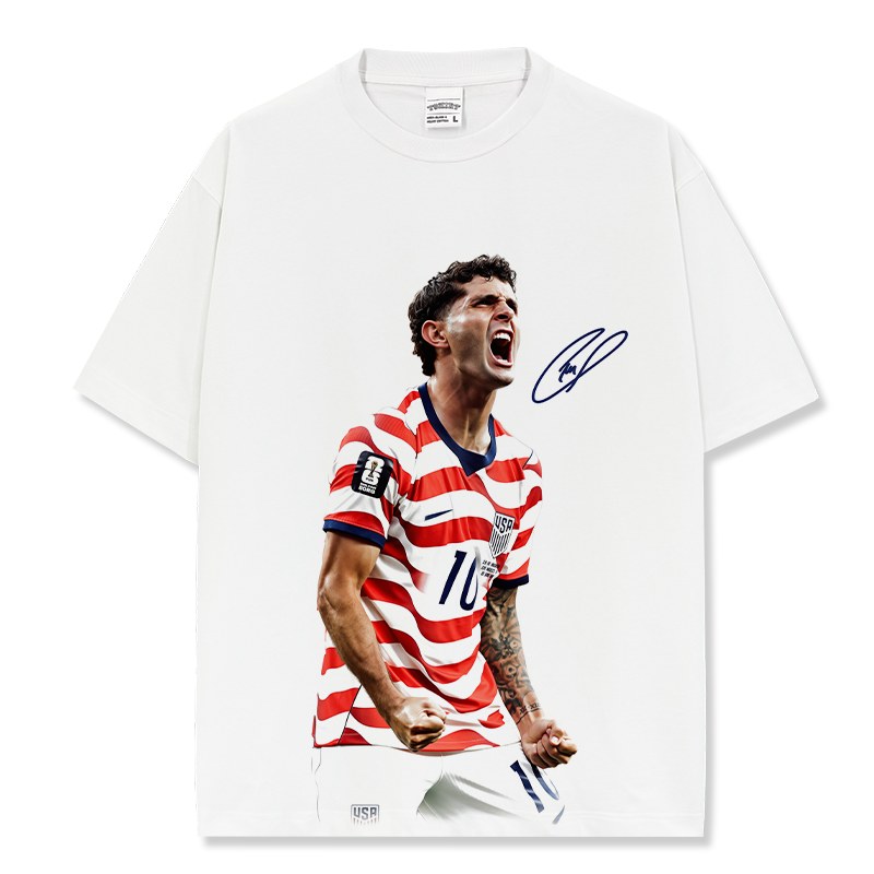 CHRISTIAN PULISIC VINTAGE TEE · GOLDEN BOOT