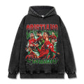 CRISTIANO RONALDO VINTAGE HOODIE – שחור שטוף