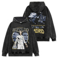 CRISTIANO RONALDO VINTAGE HOODIE – שחור שטוף