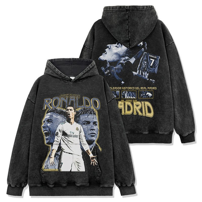 CRISTIANO RONALDO VINTAGE HOODIE · ULTRAS