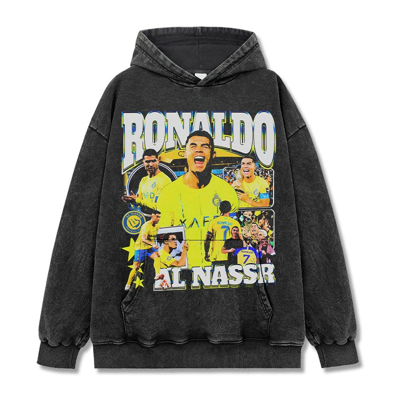 CRISTIANO RONALDO VINTAGE HOODIE · WONDERKID