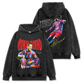 CRISTIANO RONALDO VINTAGE HOODIE – שחור שטוף