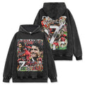 CRISTIANO RONALDO VINTAGE HOODIE – שחור שטוף