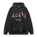 CRISTIANO RONALDO VINTAGE HOODIE – שחור שטוף