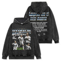CRISTIANO RONALDO VINTAGE HOODIE – שחור שטוף