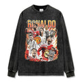CRISTIANO RONALDO LONG SLEEVE – שחור שטוף