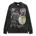 CRISTIANO RONALDO LONG SLEEVE – שחור שטוף