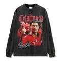 CRISTIANO RONALDO LONG SLEEVE – שחור שטוף