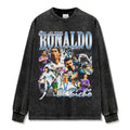 CRISTIANO RONALDO LONG SLEEVE – שחור שטוף