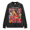 CRISTIANO RONALDO LONG SLEEVE – שחור שטוף