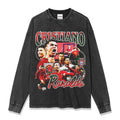 CRISTIANO RONALDO LONG SLEEVE – שחור שטוף
