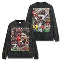CRISTIANO RONALDO LONG SLEEVE – שחור שטוף